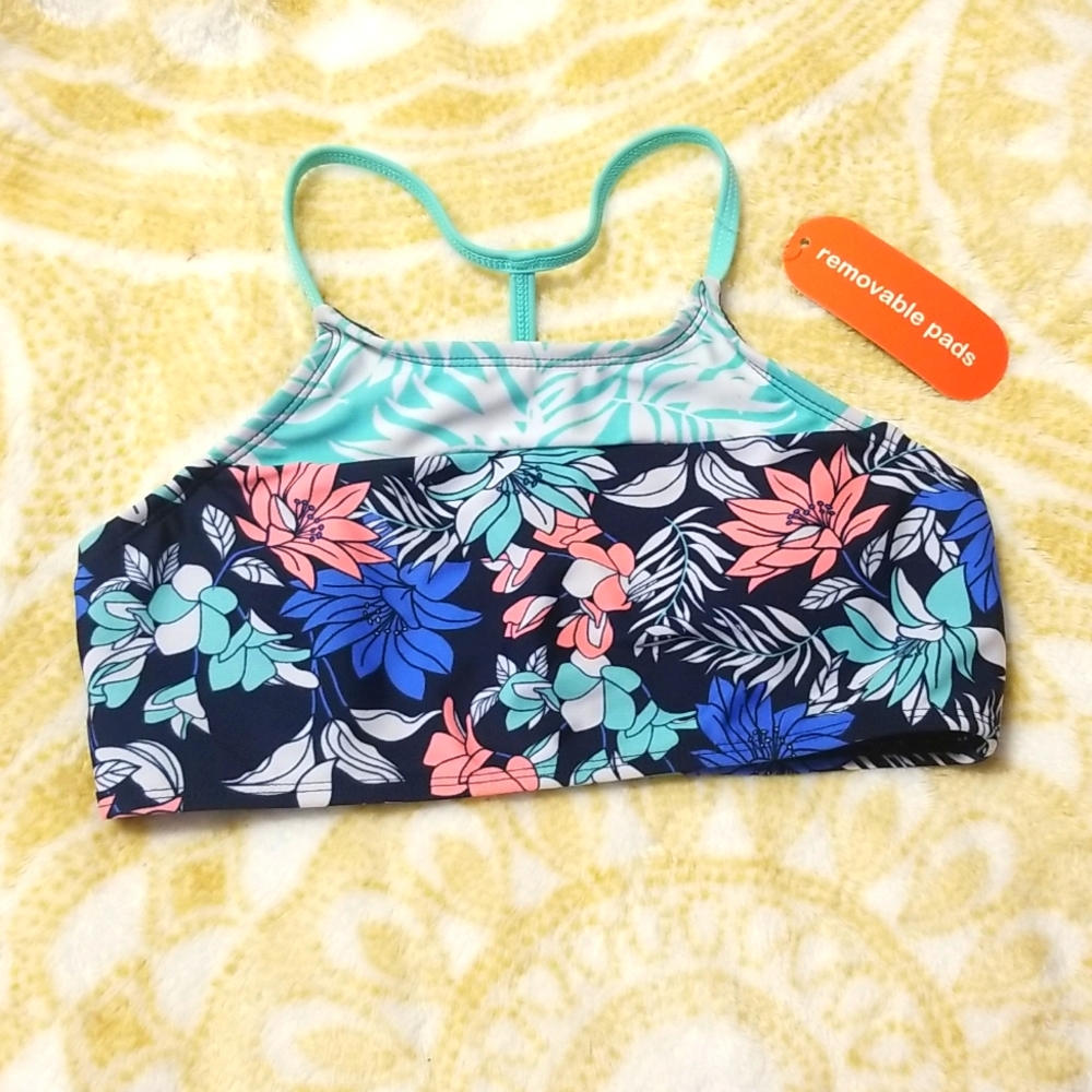 NWT Wonder Nation Swim Top Sz 10/12